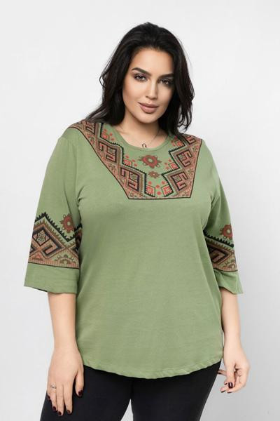 Вышиванки Global GL157 khaki