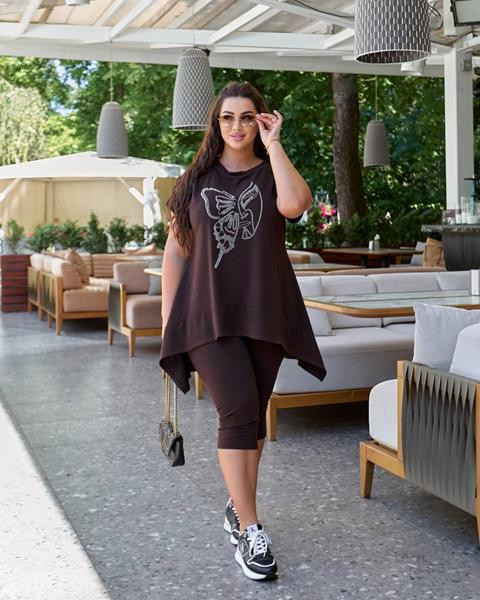 Костюмы Seven Zikina 964 brown