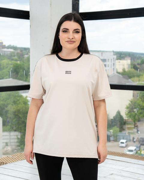 Футболки AZNA Ф03 beige