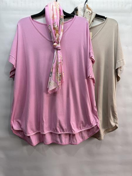 Футболки Emsweekis E2329 pink