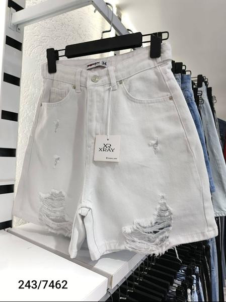 Юбка-шорты Jeans Style 243-7462 white