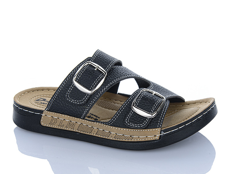 Шлепанцы Dali Moda 7004 чорний