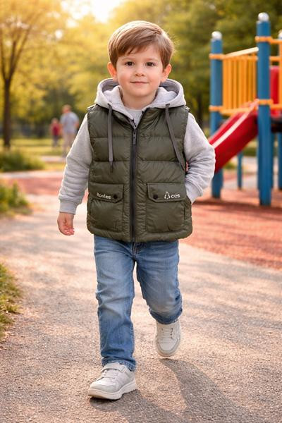 Жилетки Major kids 6M-16 khaki
