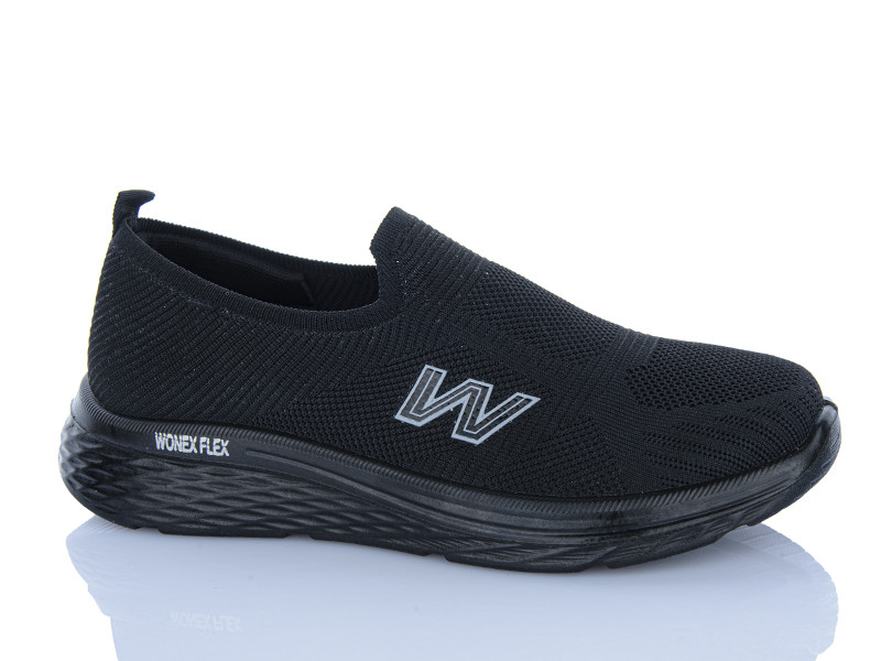 Кроссовки Wonex 45-405 black батал