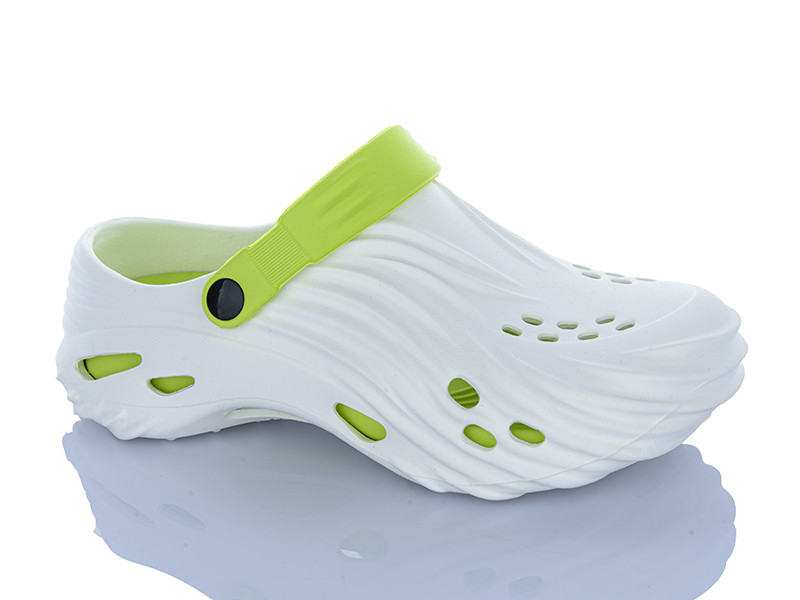 Кроксы Wonex A101 white-green