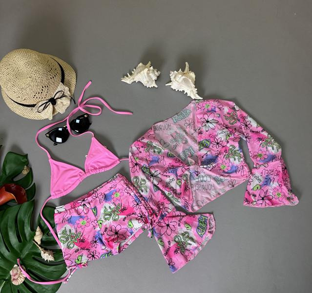 Комплект DFK kids 1854-1 pink