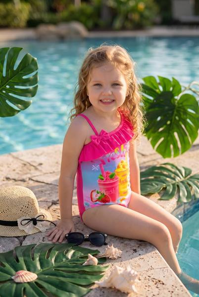 Купальники DFK kids 724 pink