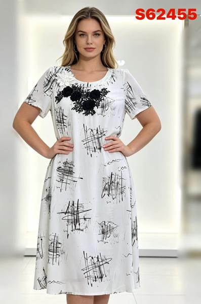 Платья LIDA S62455 white