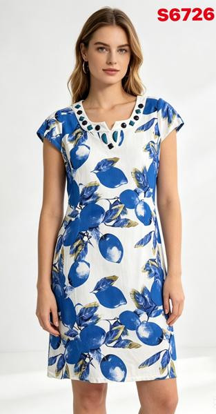 Платья LIDA S6726 blue