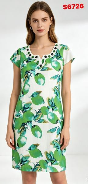 Платья LIDA S6726 green