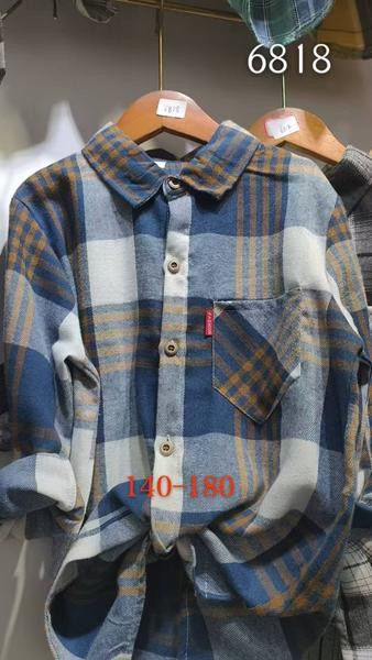 Рубашки Flong 6818 blue