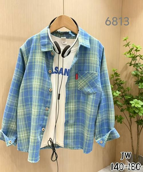 Рубашки Flong 6813 l.blue