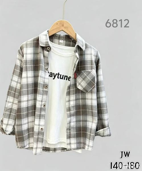Рубашки Flong 6812 l.grey