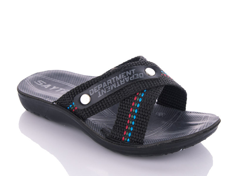 Шлепанцы DeMur K26-TRK black (24-29)