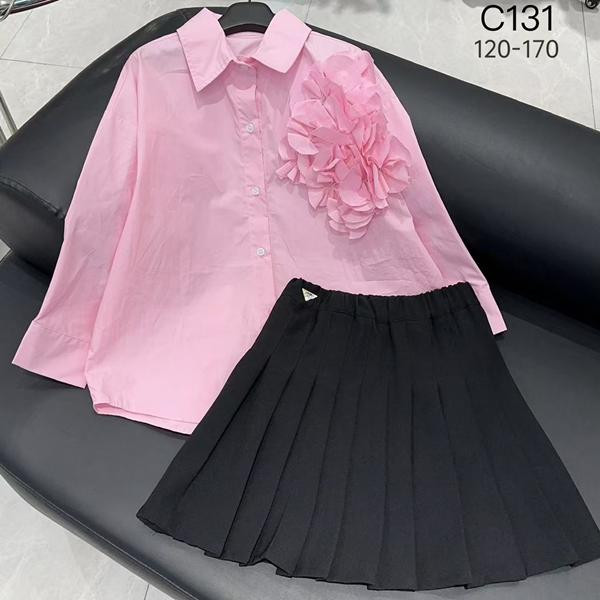 Рубашки Delfinka C131 pink