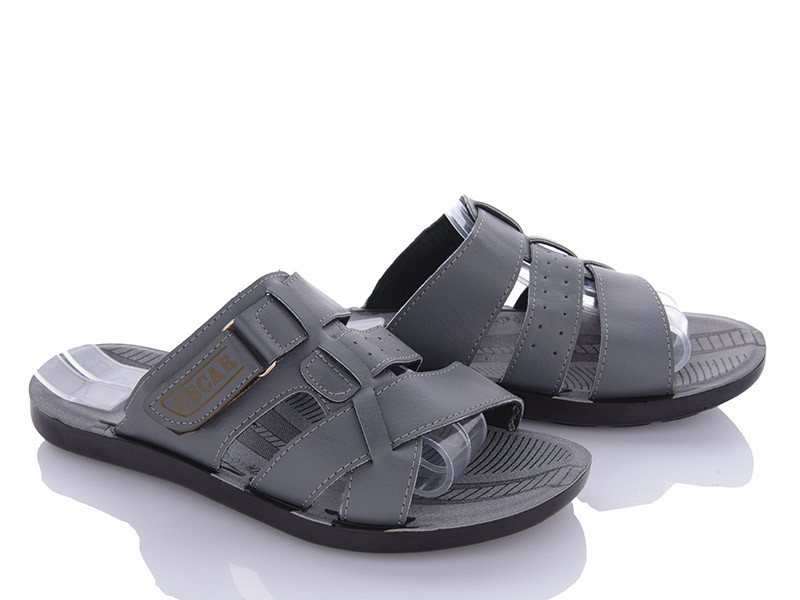 Шлепанцы Oskar Ш44 silver