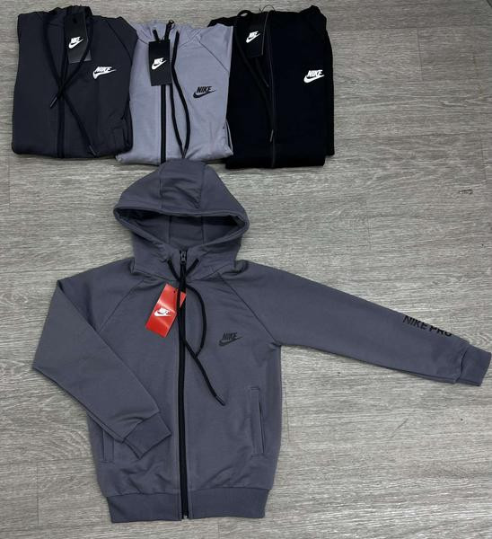 Кофты спорт MirWear kids MK229-320-2 d.grey-white