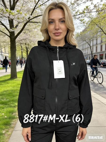 Ветровки Jacket 8817 black