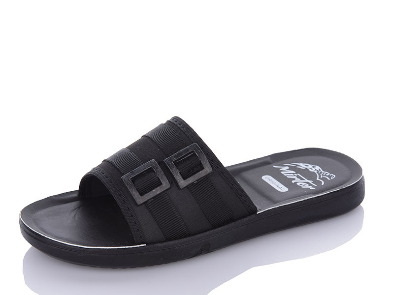 Шлепанцы Mirter 10009 black