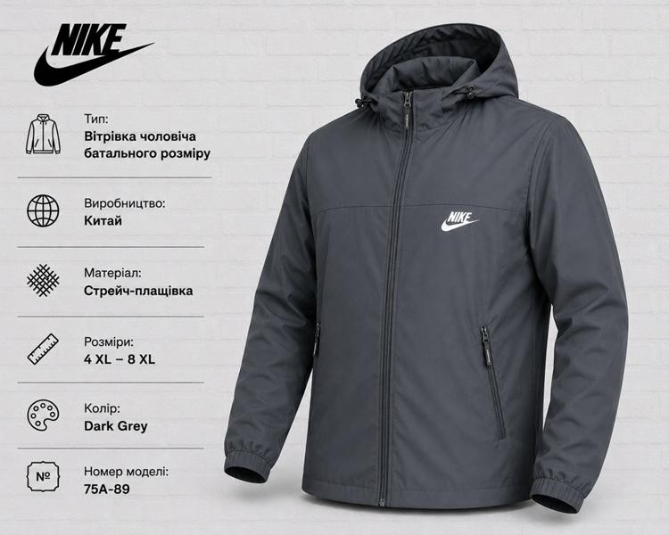 Ветровки AZT AZ1079-75A-89 grey
