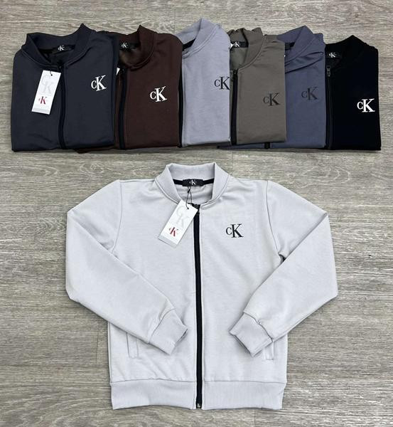 Кофты спорт Verton 321-3CK d.grey-black