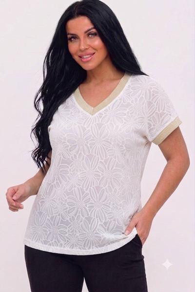 Футболки LeVisha 26045 white