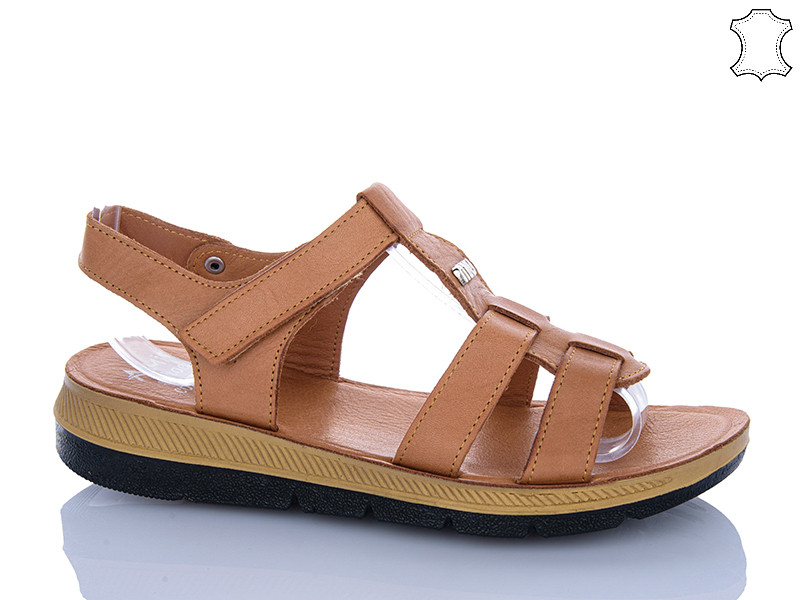 Босоножки Amir 1201-2 карамель к кар-п.