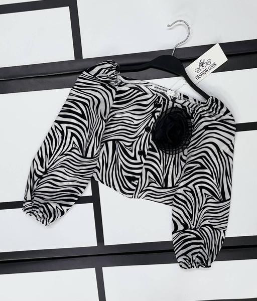 Блузки Kosmy 404 black-white