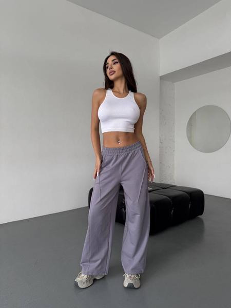 Штаны спорт Arina 4262 grey