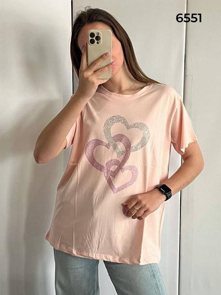 Футболки FSN 6551 peach