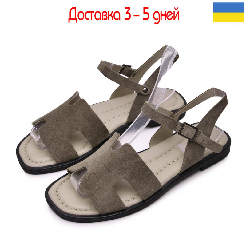 Босоножки Paradize SAN-7500 бежевий замш