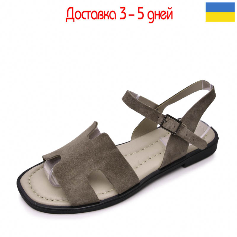 Босоножки Paradize SAN-7500 бежевий замш