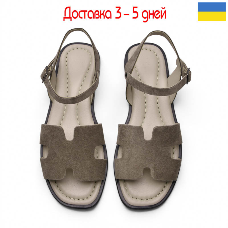 Босоножки Paradize SAN-7500 бежевий замш