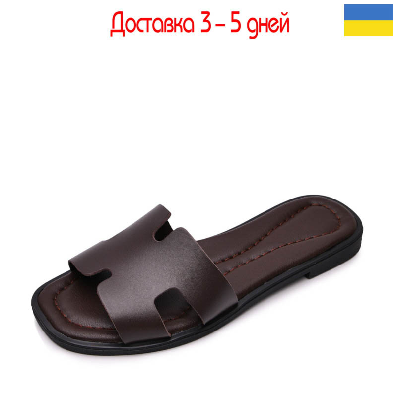 Шлепанцы Paradize SL-3100 коричневий