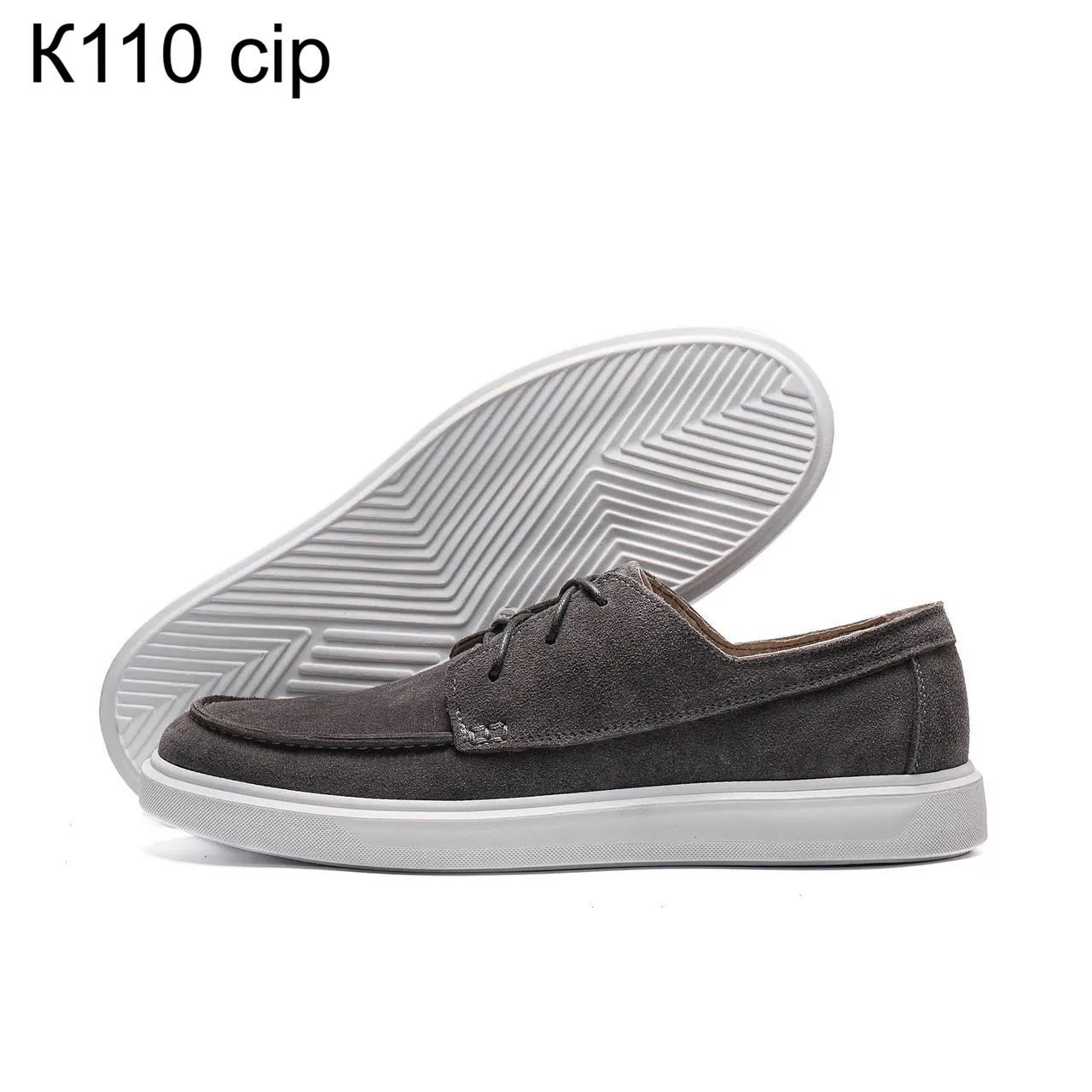 Мокасины DvaShoes TT-K110 grey