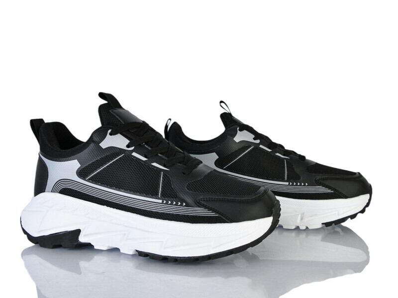 Кроссовки Бабочка 44-46 black-white