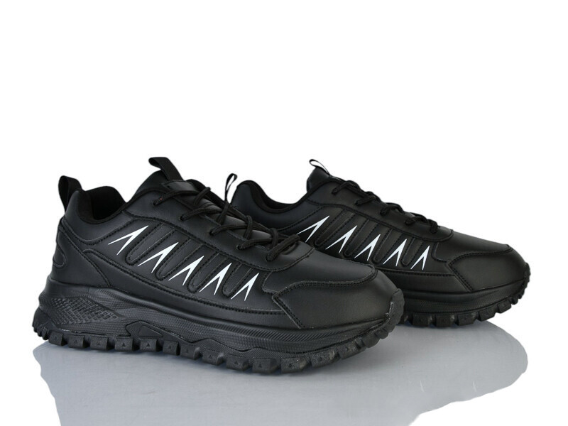 Кроссовки Бабочка 44-47 black-white