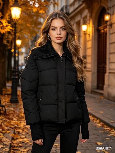 Куртки Jacket B8818 black