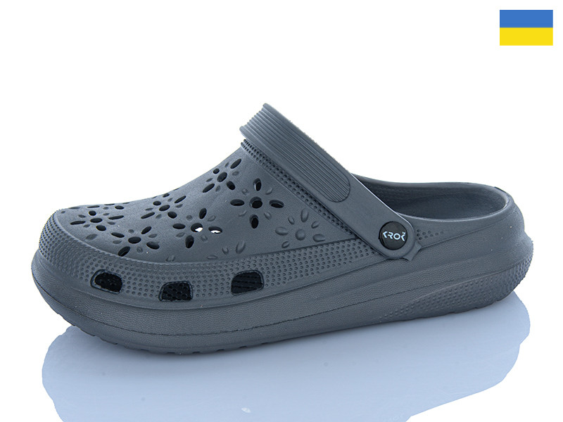 Кроксы Krok 124 сірий