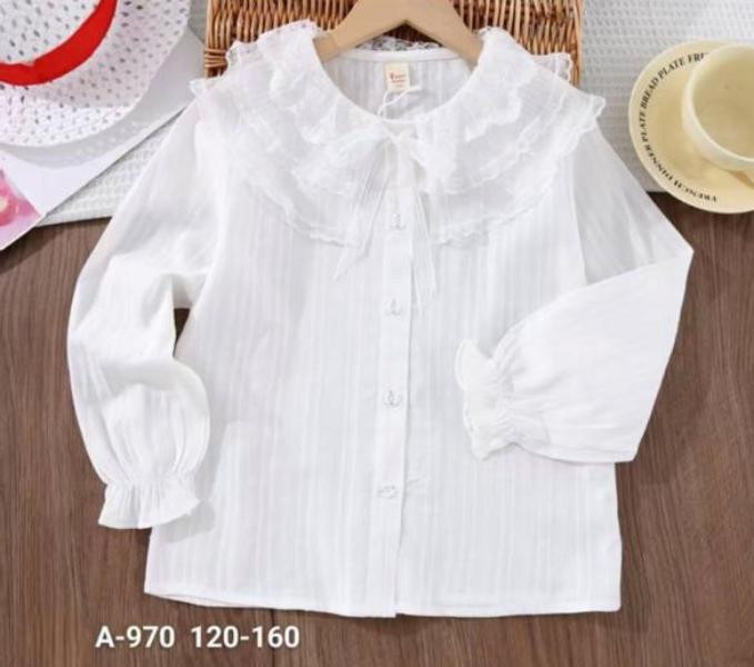 Блузки Meloria A970 white