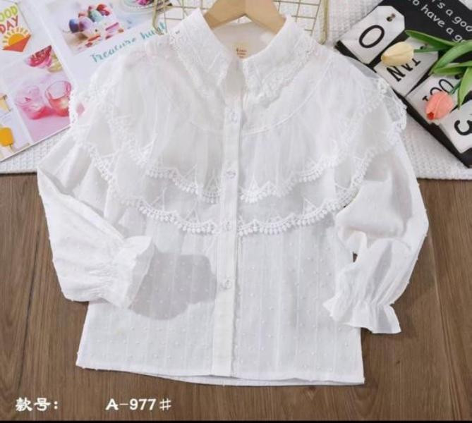 Блузки Meloria A977 white