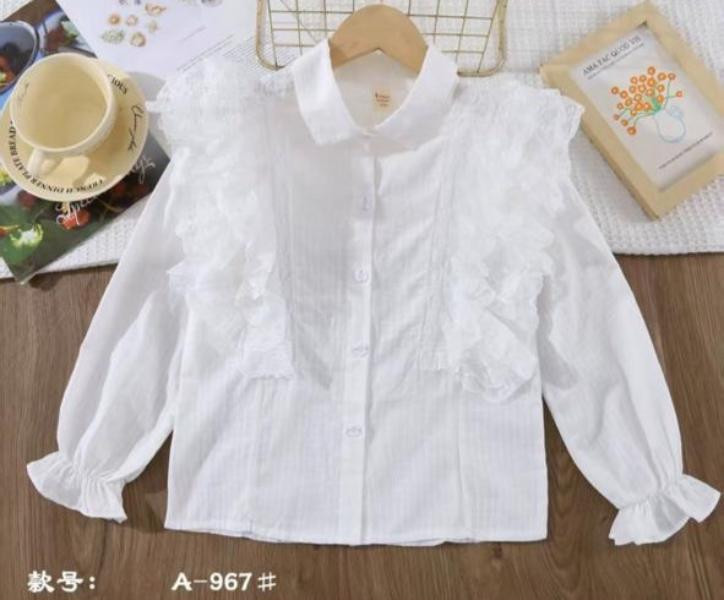Блузки Meloria A967 white