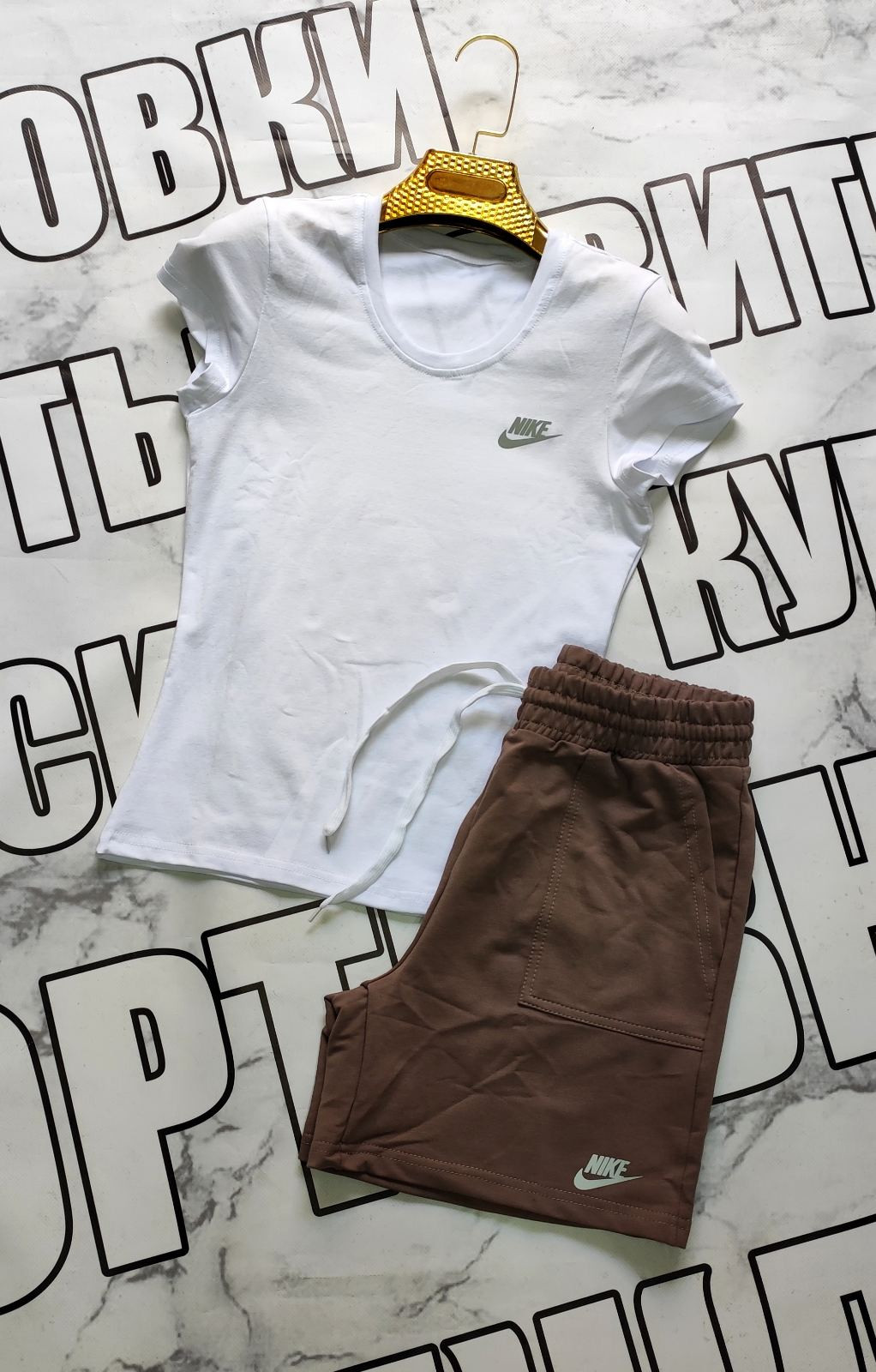 Костюмы Sport style 13 white-d.grey
