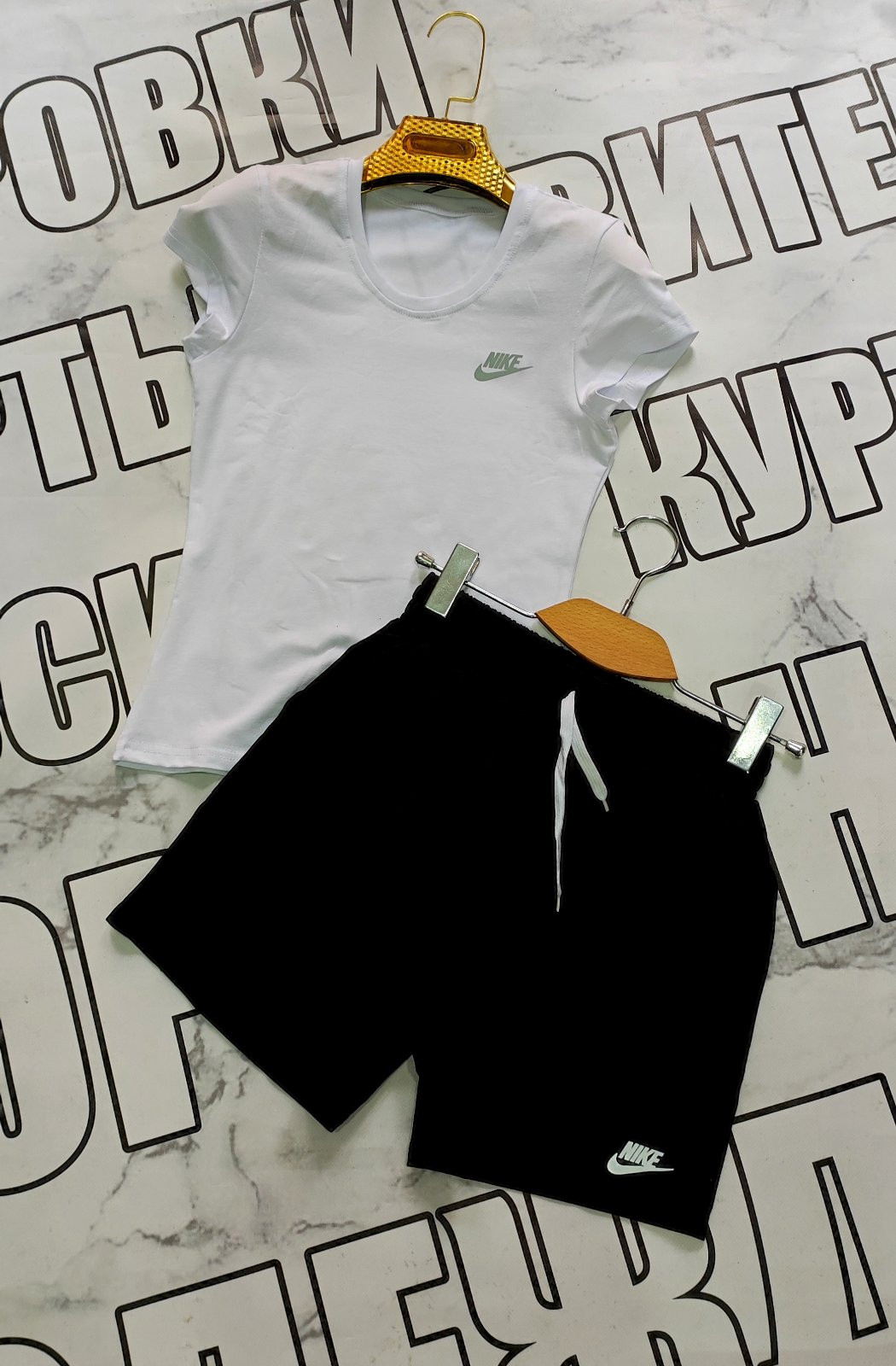 Костюмы Sport style 13 white-black