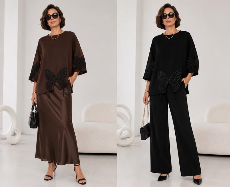 Блузки Saint Wish F7200 brown