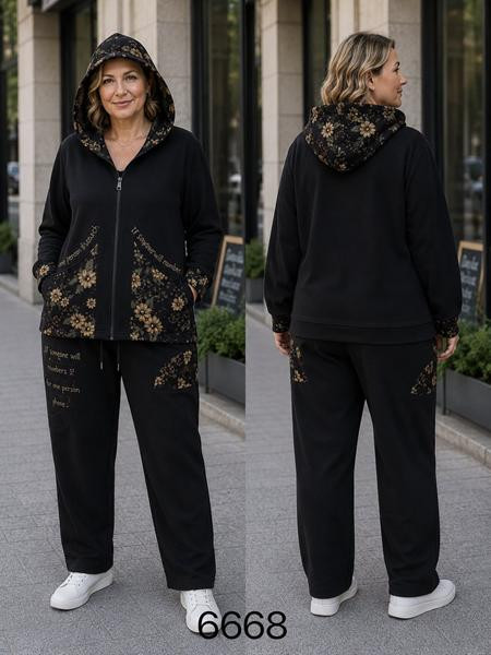 Костюмы спорт Immei 6668 black