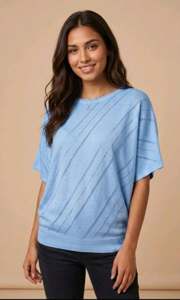Футболки Julia JL1305 l.blue