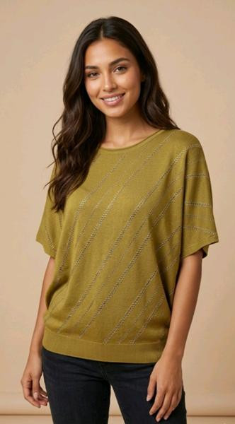 Футболки Julia JL1307 olive