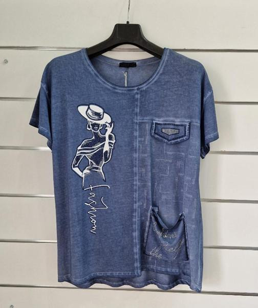 Футболки Julia JL1311 blue