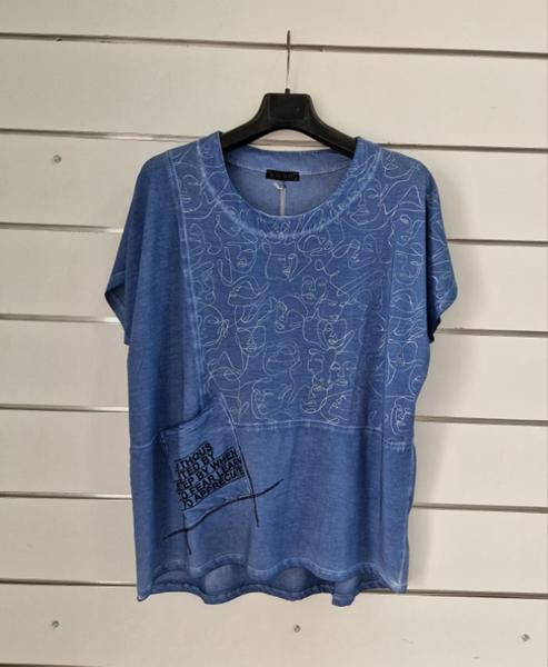 Футболки Julia JL1312 blue
